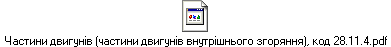 Частини двигунів (частини двигунів внутрішнього згоряння), код 28.11.4.pdf